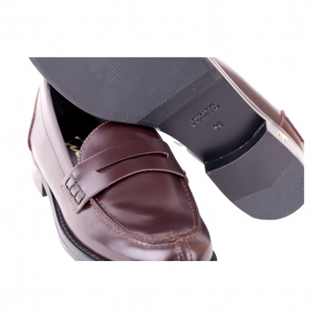 MOCASSINO SPAZZOLATO SITON 540 BORDEAUX