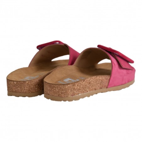 CIABATTA CAMOSCIO J.O.LUXURY STYLE 5952 FUXIA