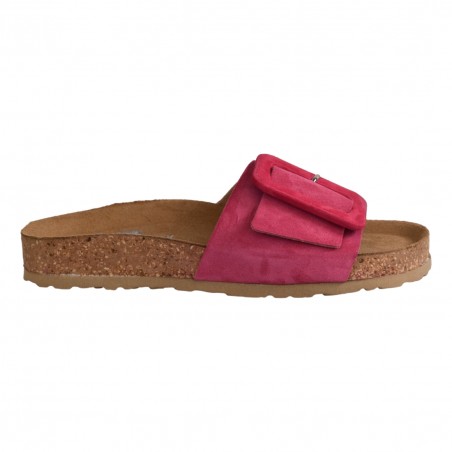 CIABATTA CAMOSCIO J.O.LUXURY STYLE 5952 FUXIA