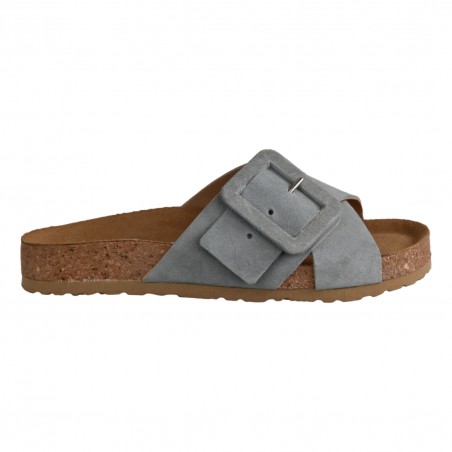 CIABATTA CAMOSCIO J.O.LUXURY STYLE 5975 SALVIA