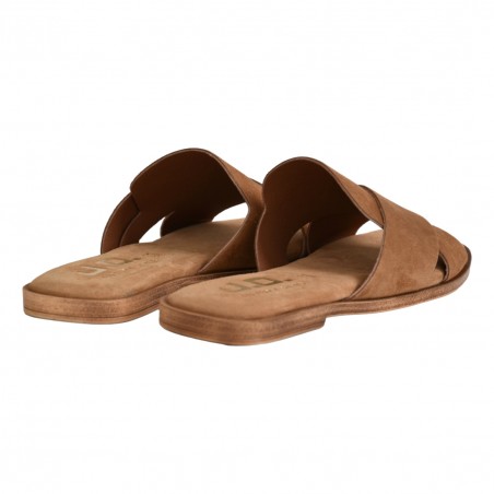 CIABATTA CAMOSCIO J.O.LUXURY STYLE 5990 CUOIO