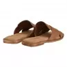 CIABATTA CAMOSCIO J.O.LUXURY STYLE 5990 CUOIO