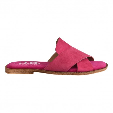 CIABATTA CAMOSCIO J.O.LUXURY STYLE 5990 FUXIA