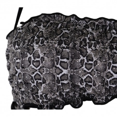 FASCIA PITONE STRASS SUNNY BEACH 660 BIANCONERO
