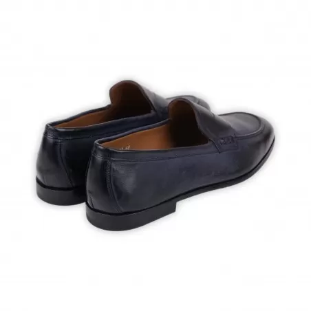 MOCASSINO IN PELLE BLU DOUCAL'S DU2983PANAUF036 NB00