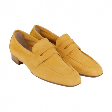 MOCASSINO CAMOSCIO SITON 8059 GIALLO