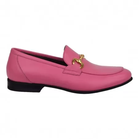 MOCASSINO MORSETTO SEBOYS 93 ROSA