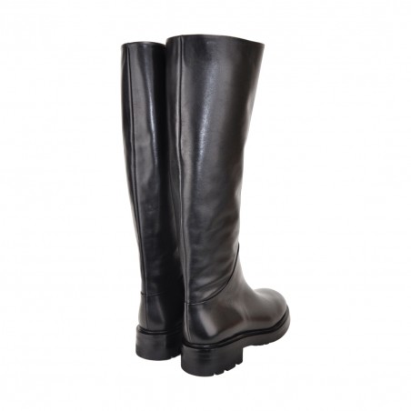 STIVALE IN NAPPA STRATEGIA A5002 NERO