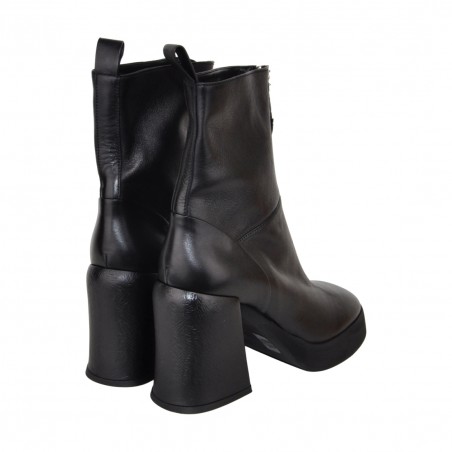 TRONCHETTO CON ZIP STRATEGIA A5283 NERO