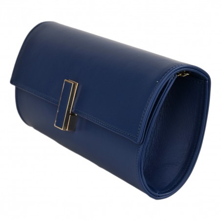 POCHETTE NINA HILL AG2NAPPA BLUNAVY