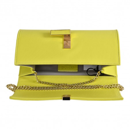 POCHETTE NINA HILL AG2NAPPA LIME