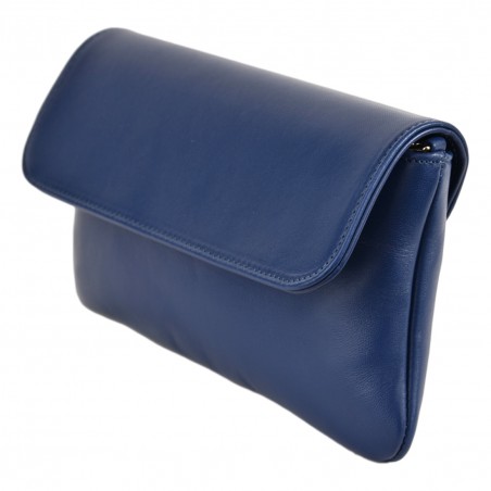 POCHETTE NINA HILL AG3NAPPA BLUNAVY