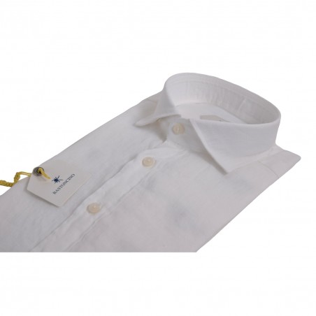 CAMICIA IN LINO BASTONCINO B050.164 01
