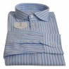CAMICIA IN LINO RIGA BASTONCINO B1112.164 01