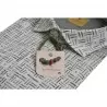 CAMICIA IN LINO FANTASIA BASTONCINO B2501.164 02