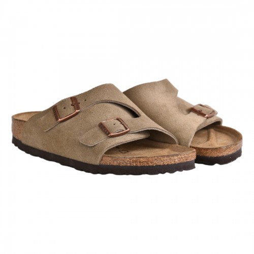 CIABATTA ZURICH SUEDE LEATHER BIRKENSTOCK 050463 TAUPE