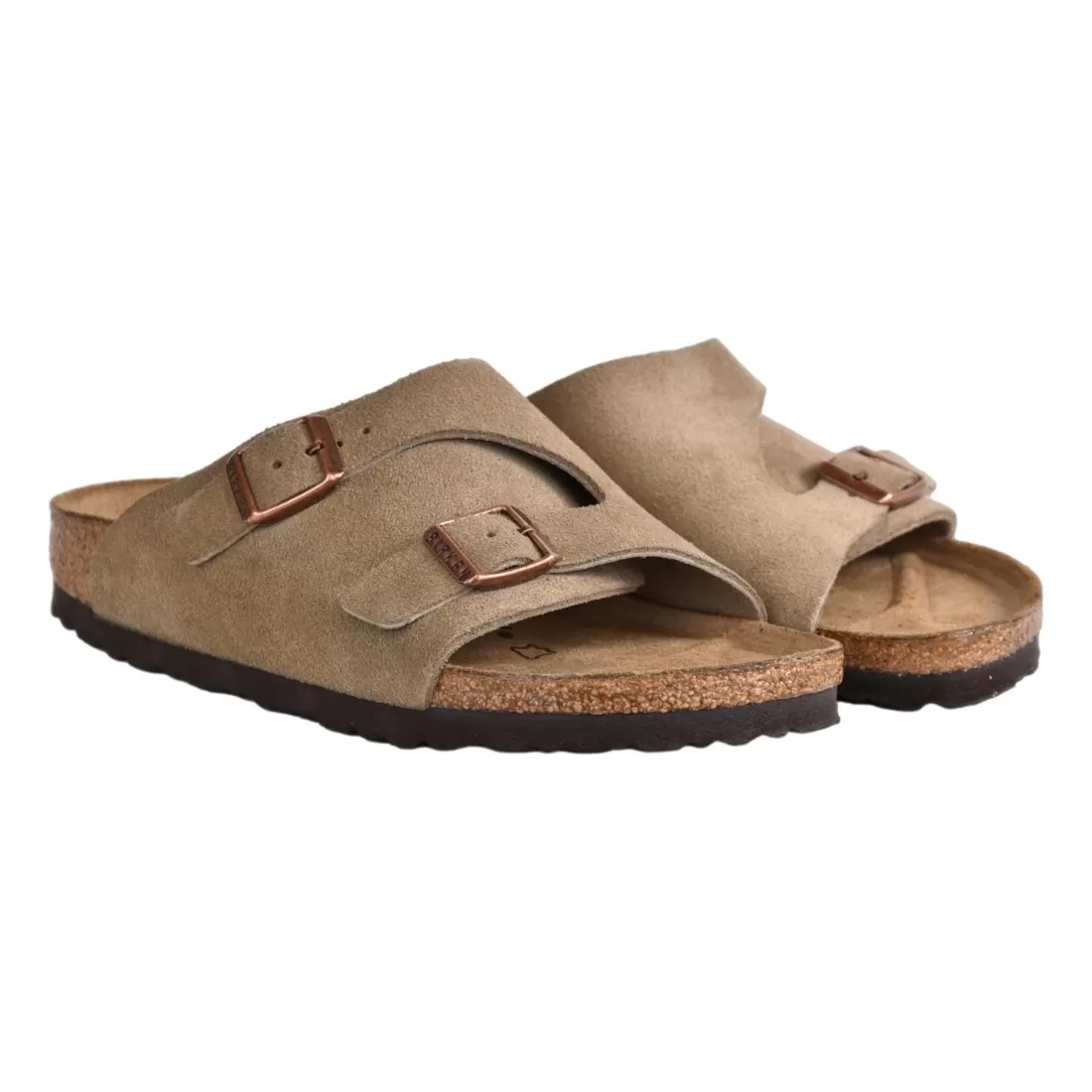 CIABATTA ZURICH SUEDE LEATHER BIRKENSTOCK 050463 TAUPE