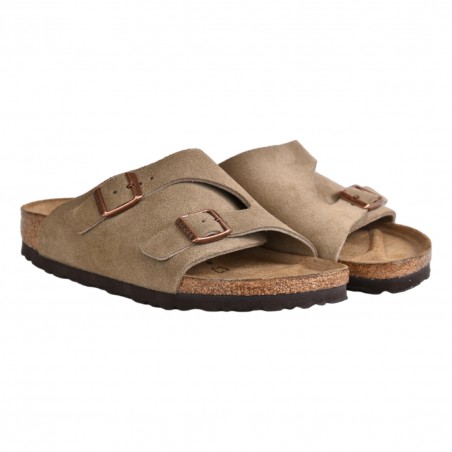 CIABATTA ZURICH SUEDE LEATHER BIRKENSTOCK 050463 TAUPE