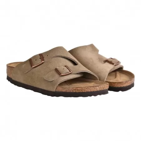 CIABATTA ZURICH SUEDE LEATHER BIRKENSTOCK 050463 TAUPE