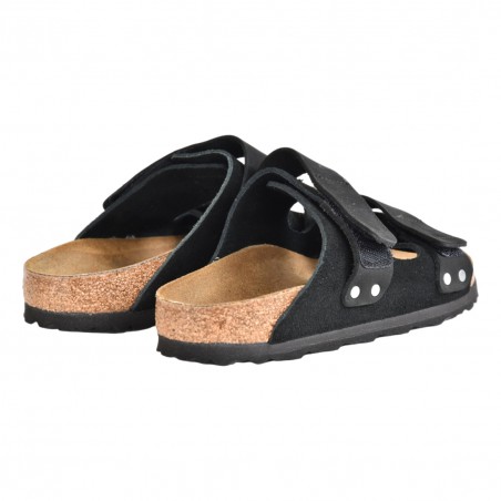 CIABATTA UJI SUEDE LEATHER NUBUCK BIRKENSTOCK 1024832 BLACK