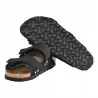 CIABATTA UJI SUEDE LEATHER NUBUCK BIRKENSTOCK 1024832 BLACK