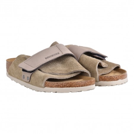 CIABATTA KYOTO SUEDE BIRKENSTOCK 1015573 TAUPE