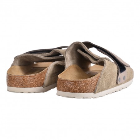 CIABATTA KYOTO SUEDE BIRKENSTOCK 1015573 TAUPE