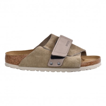CIABATTA KYOTO SUEDE BIRKENSTOCK 1015573 TAUPE
