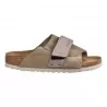 CIABATTA KYOTO SUEDE BIRKENSTOCK 1015573 TAUPE