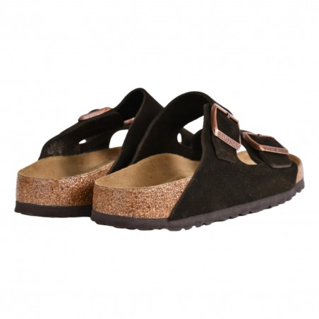 CIABATTA ARIZONA SUEDE LEATHER BIRKENSTOCK 951313 MOCCA