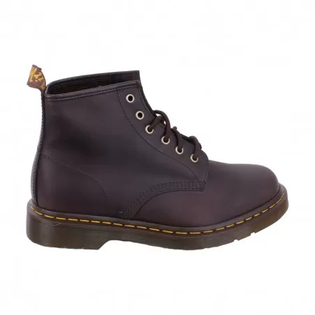 BOOT 6 EYELET DR. MARTENS 101 DARKBROWN