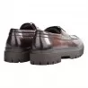 MOCASSINO CON LACCI PANTANETTI 16886F TABACCO