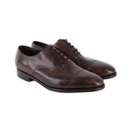 FRANCESINA MUSEUM CALF JOHN LOBB CITY-II DKBROWN