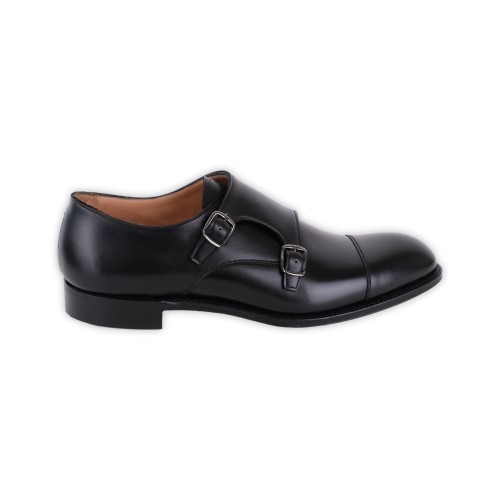 DOUBLE BUCKLE MONK CHEANEY EDMUND BLACK