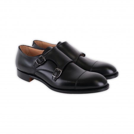 DOUBLE BUCKLE MONK CHEANEY EDMUND BLACK
