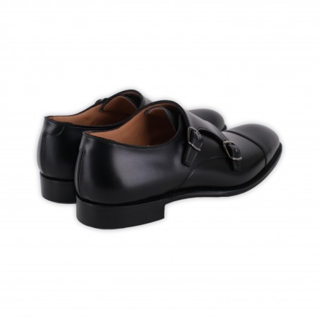 DOUBLE BUCKLE MONK CHEANEY EDMUND BLACK