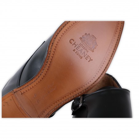 DOUBLE BUCKLE MONK CHEANEY EDMUND BLACK