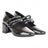 DECOLTE CON CINTURINI HALMANERA BART03 NERO