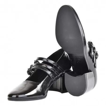 DECOLTE CON CINTURINI HALMANERA BART03 NERO