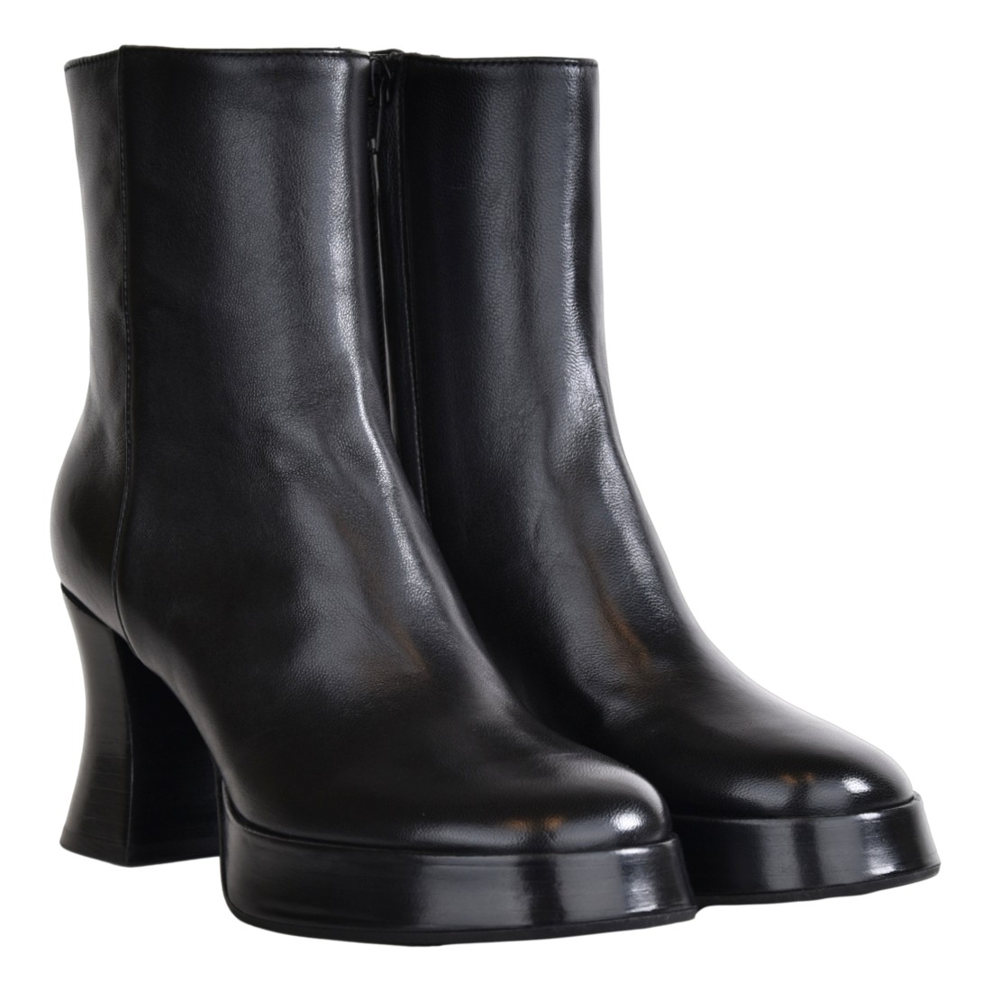 TRONCHETTO IN PELLE GIAMPAOLO VIOZZI JI8003-C NERO