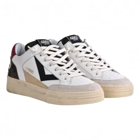 SNEAKERS KYLE 4B12 KYLE BCO/RED/MILIT