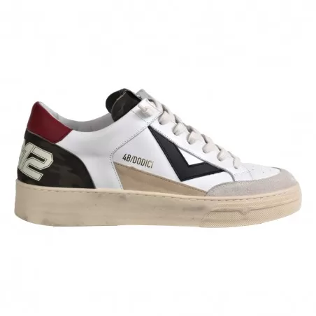 SNEAKERS KYLE 4B12 KYLE BCO/RED/MILIT