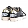 SNEAKERS KYLE 4B12 KYLE NERO/PLATINO