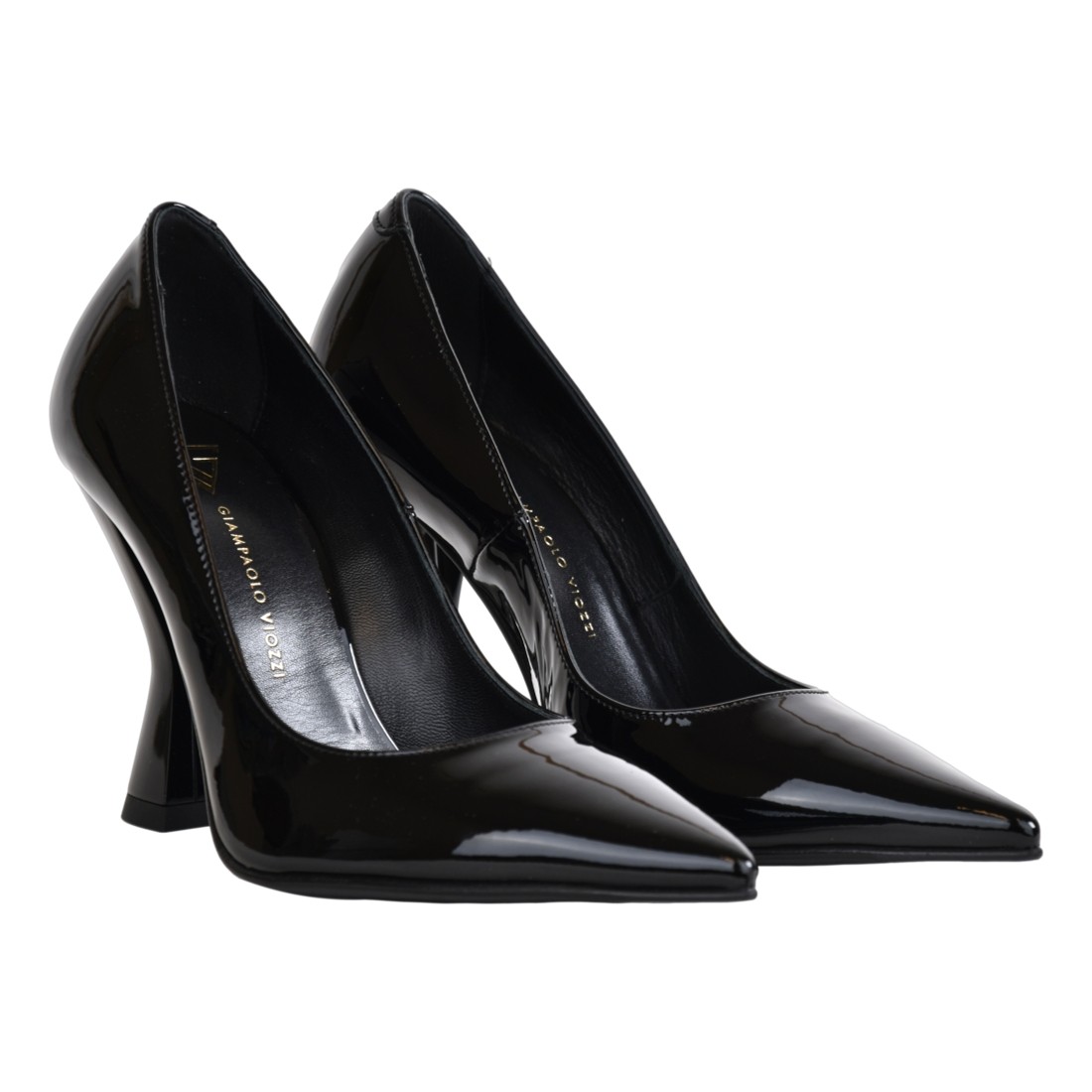 DECCOLETE VERNICE GIAMPAOLO VIOZZI LO8019 NERO