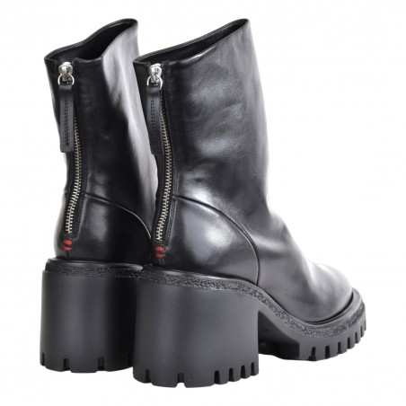 TRONCHETTO CON ZIP HALMANERA ROST26 NERO