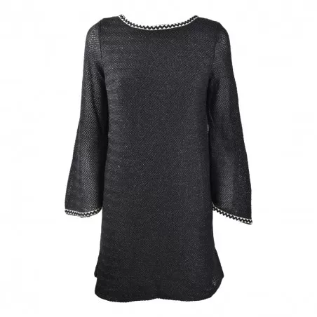 ABITO CORTO CON APPLICAZIONI PHO FIRENZE 4320083 NERO/ORO