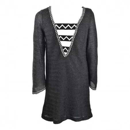 ABITO CORTO CON APPLICAZIONI PHO FIRENZE 4320083 NERO/ORO