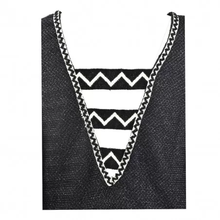 ABITO CORTO CON APPLICAZIONI PHO FIRENZE 4320083 NERO/ORO