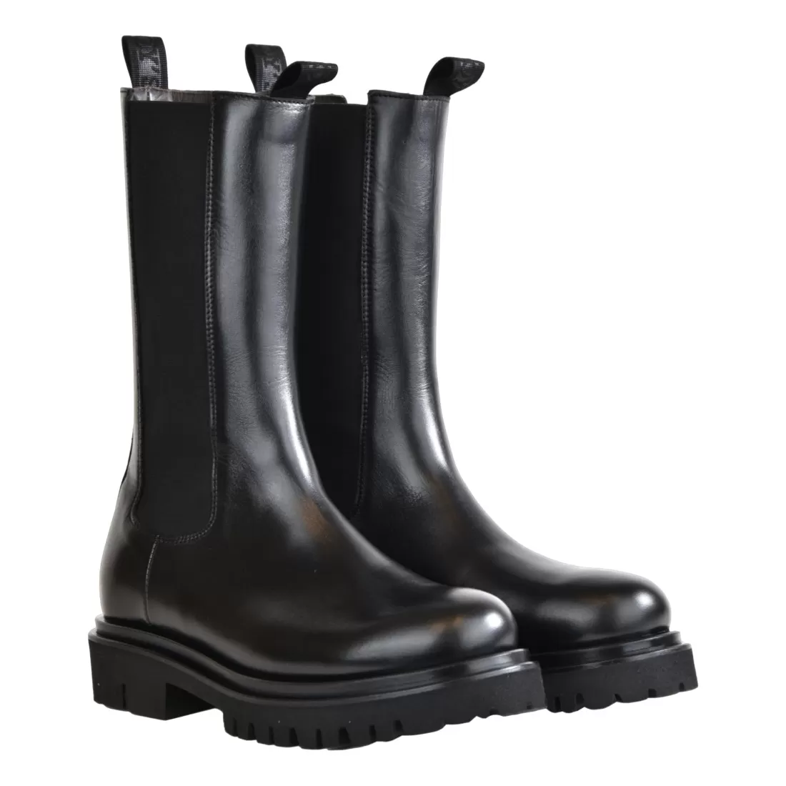 STIVALE CON ELASTICO SEBOYS 605 NERO