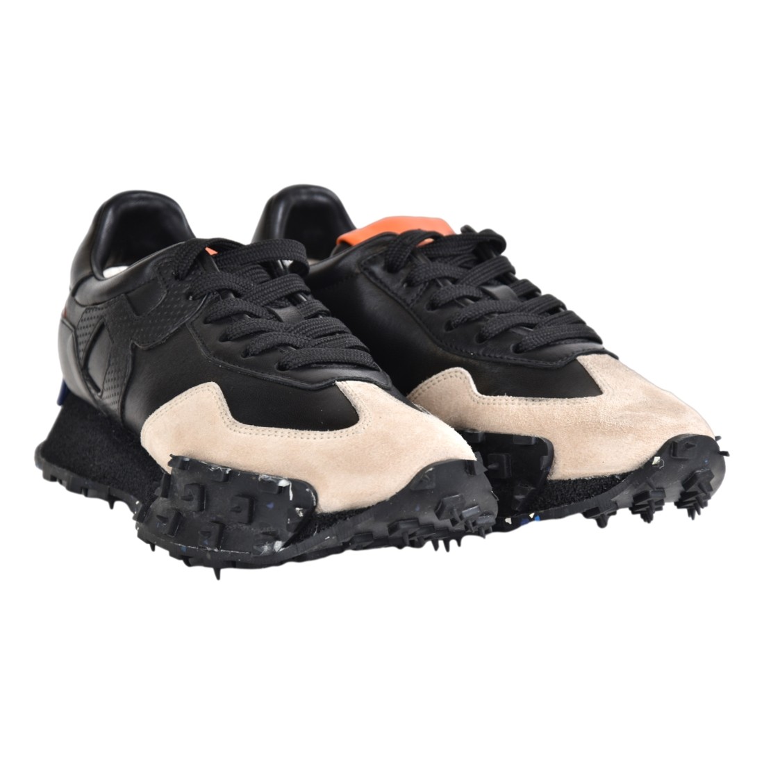 SNEAKERS IN PELLE BARRACUDA BD1301 CAPPUCCINO